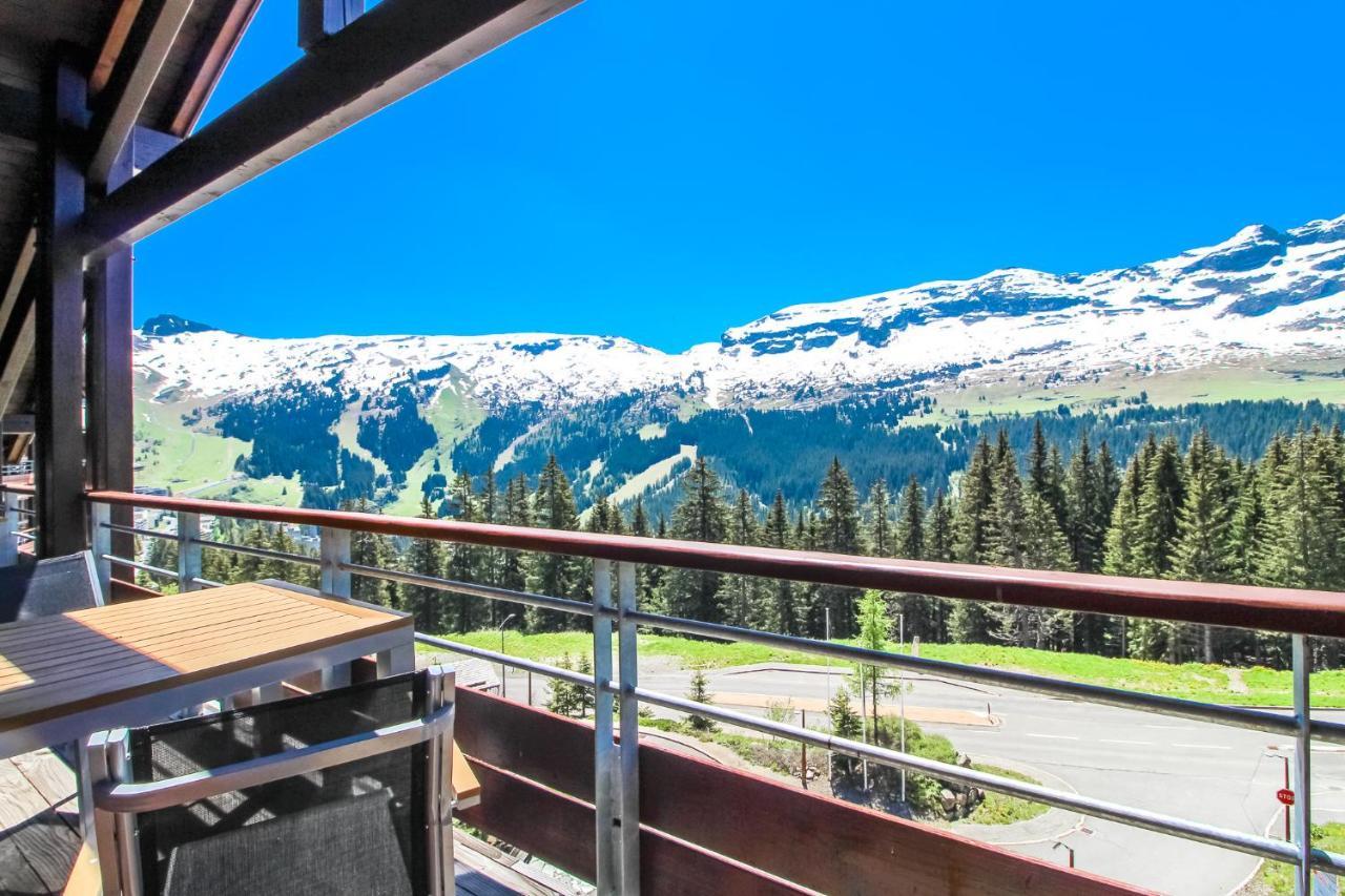 Private Penthouse 2-Bed Apartment, Ski In And Out In 5* Flaine Residence Экстерьер фото