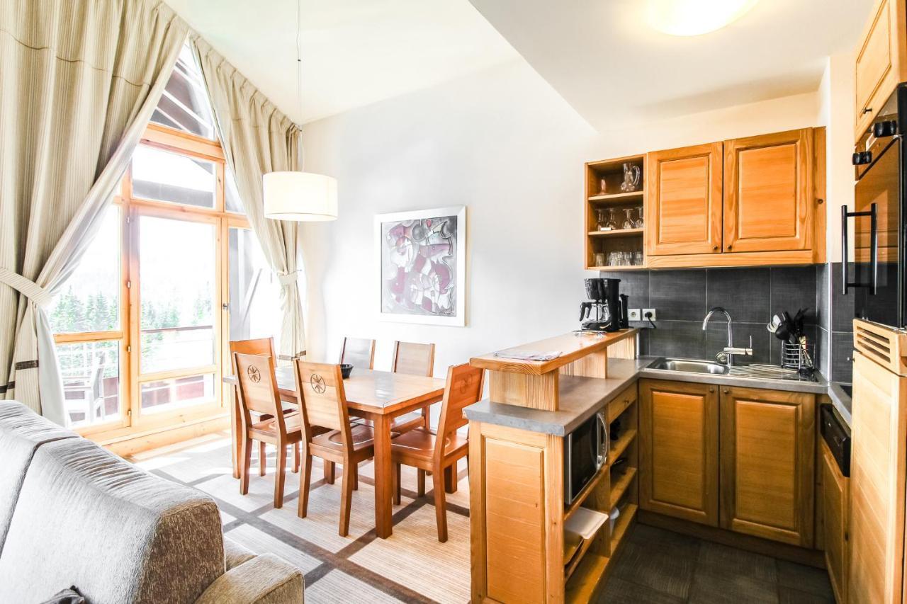 Private Penthouse 2-Bed Apartment, Ski In And Out In 5* Flaine Residence Экстерьер фото
