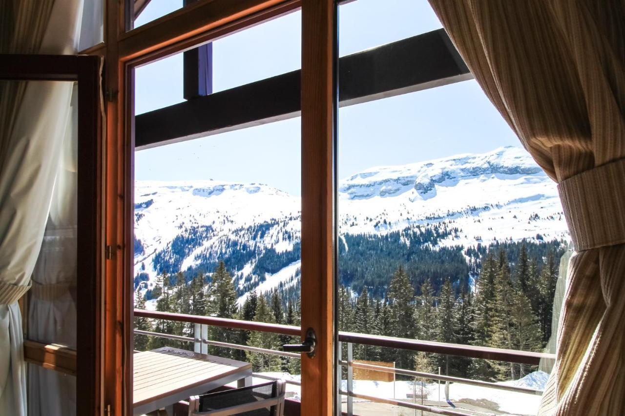Private Penthouse 2-Bed Apartment, Ski In And Out In 5* Flaine Residence Экстерьер фото