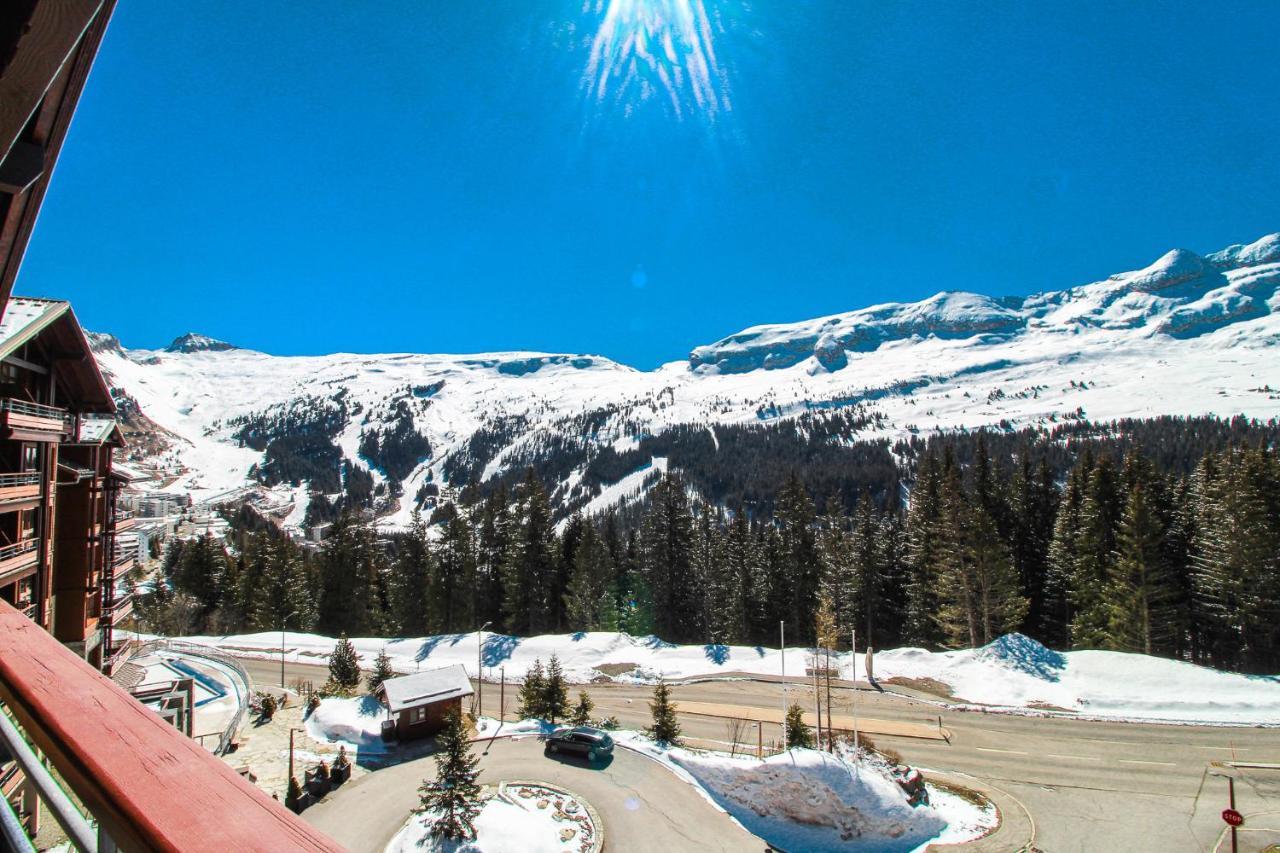 Private Penthouse 2-Bed Apartment, Ski In And Out In 5* Flaine Residence Экстерьер фото